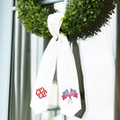 Personalized America Wreath Sash | American Flag
