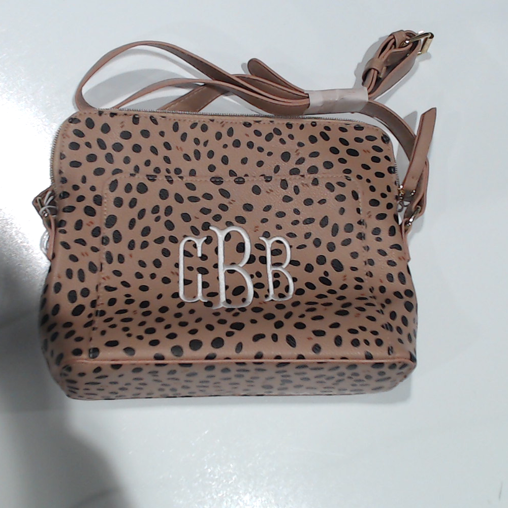 BLOOPER BAG: Monogrammed Classic Crossbody