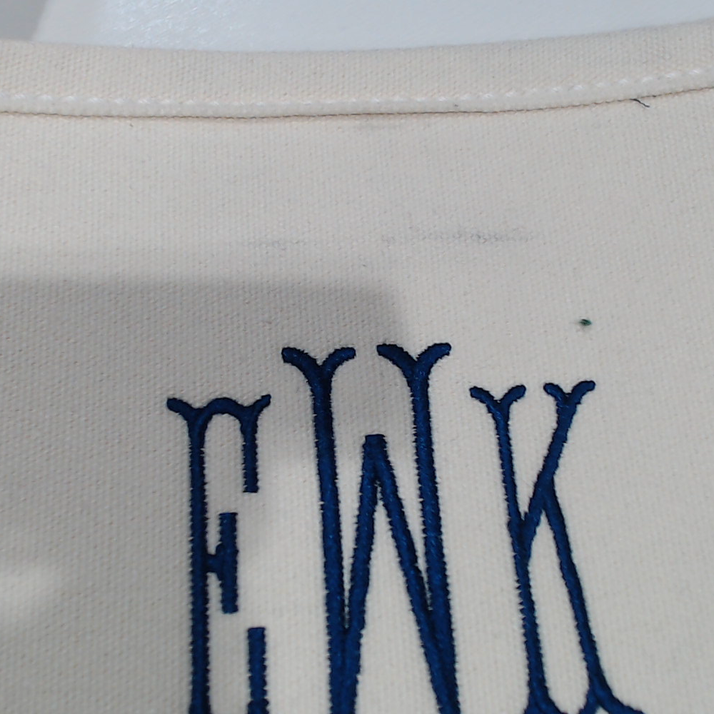 BLOOPER BAG: Monogrammed Large Canvas Tote