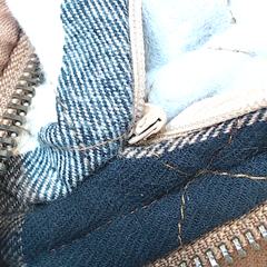 BLOOPER CLOTHING: Monogrammed Reversible Vest