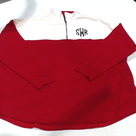 BLOOPER CLOTHING: Monogrammed Quarter Zip Sweatshirt