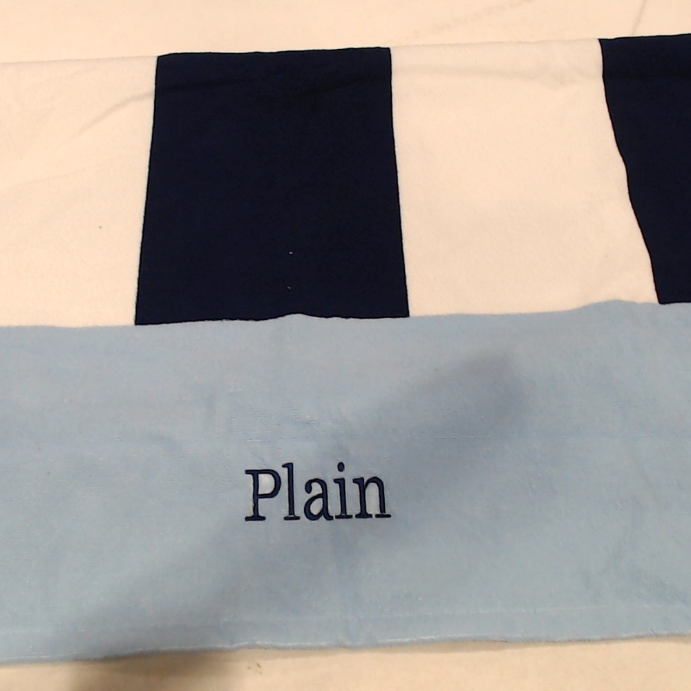 BLOOPER SWIM: Monogrammed Beach Towel