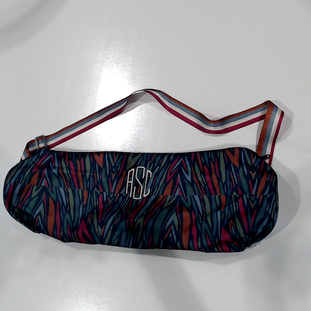 BLOOPER BAG: Monogrammed Yoga Mat Bag