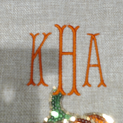BLOOPER BAG: Monogrammed Sequin Tote Bag