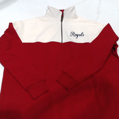 BLOOPER CLOTHING: Monogrammed Quarter Zip Sweatshirt