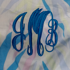 BLOOPER SWIM: Monogrammed Cover Up