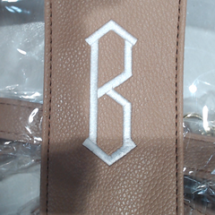 BLOOPER BAG: Monogrammed Clear Stadium Crossbody Bag