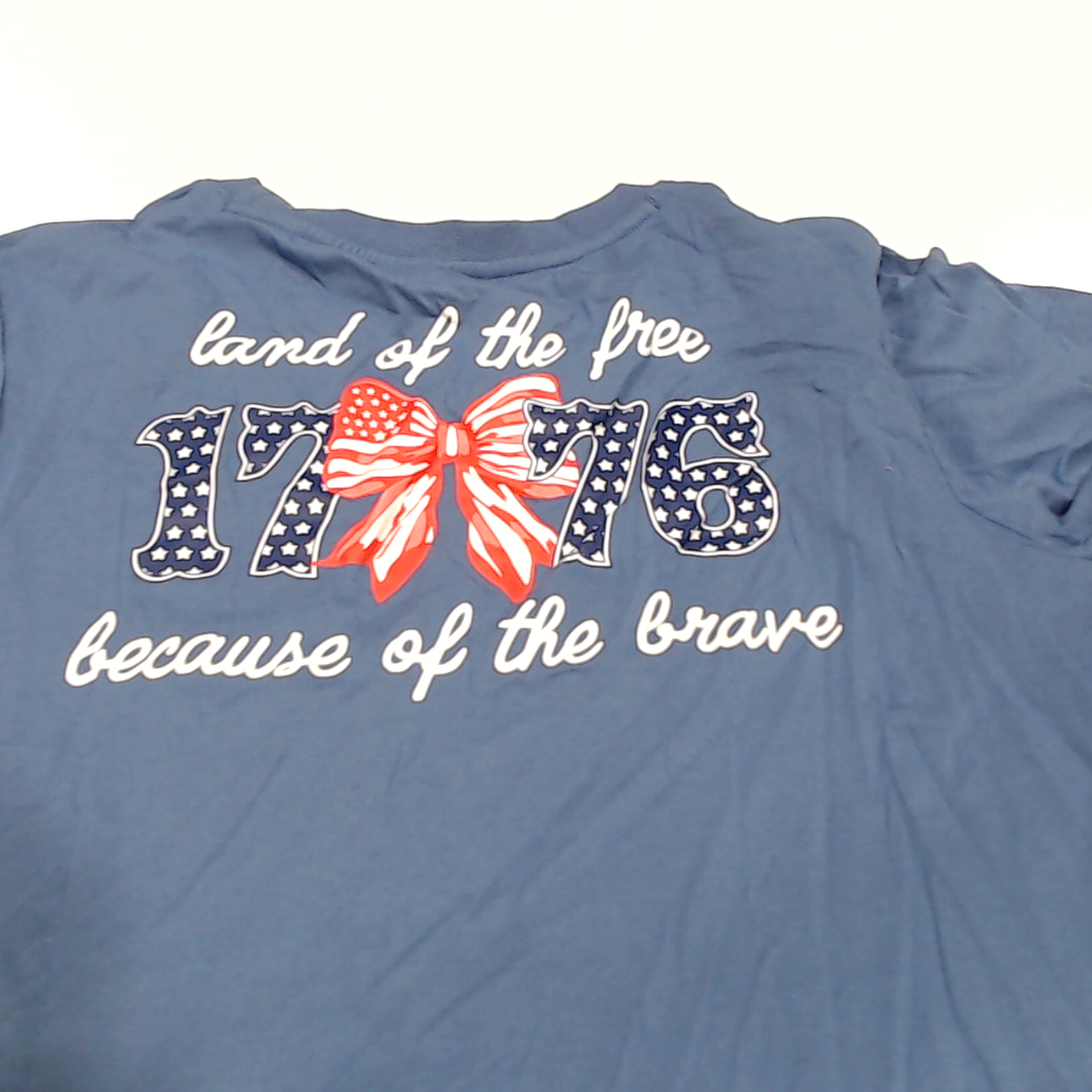 BLOOPER CLOTHING: Monogrammed America T-Shirt