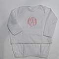 BLOOPER KIDS: Monogrammed Baby Layette Gown