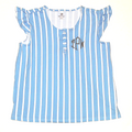 BLOOPER CLOTHING: Monogrammed Ruffle Top