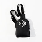 Monogrammed Sling Bag | Black