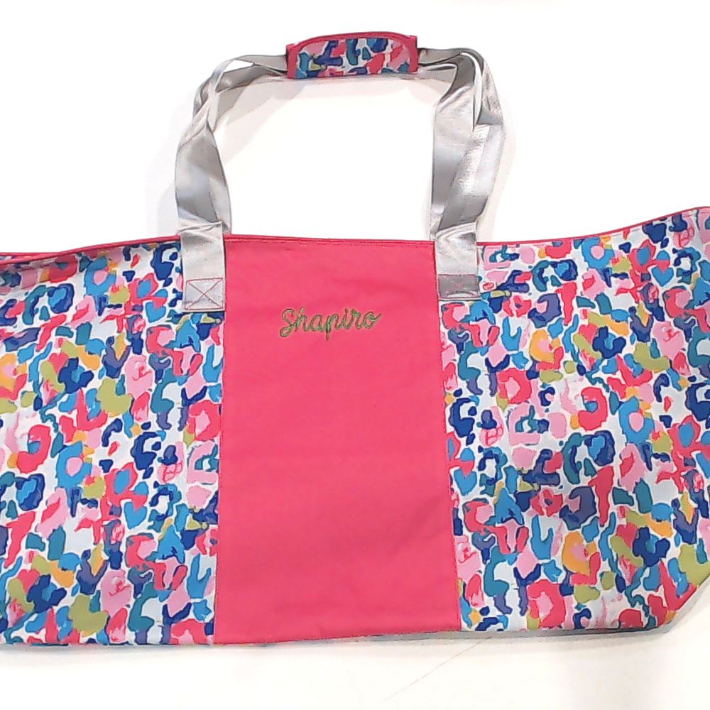 BLOOPER BAG: Monogrammed Extra Large Tote Bag
