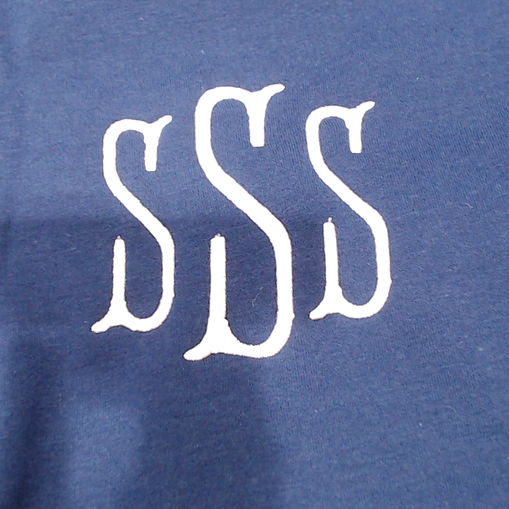 BLOOPER CLOTHING: Monogrammed Quarter Zip Sweatshirt