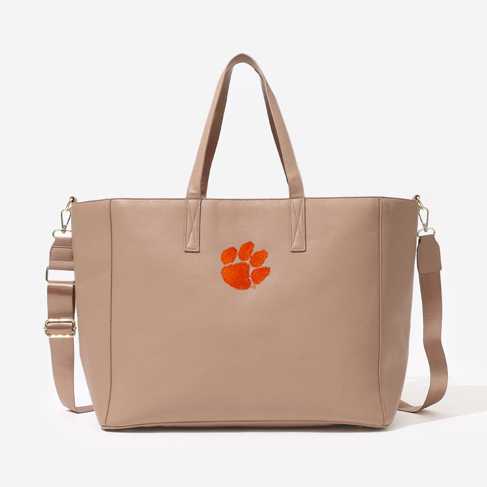 clemson tigers carry on travel tote