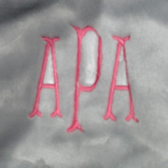 BLOOPER CLOTHING: Monogrammed Full Length Plush Robe