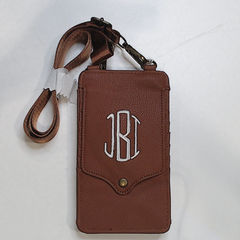 BLOOPER BAG: Monogrammed Phone Crossbody