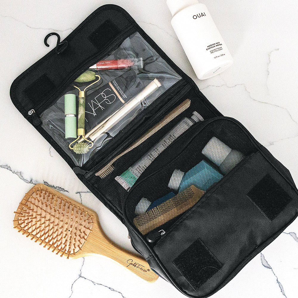 Monogrammed Packable Hanging Travel Case