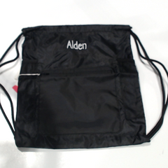 BLOOPER KIDS: Monogrammed Kids Cinch Bag