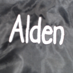BLOOPER KIDS: Monogrammed Kids Cinch Bag