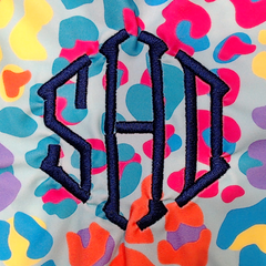 BLOOPER KIDS: Monogrammed Kids Rashguard Swimsuit
