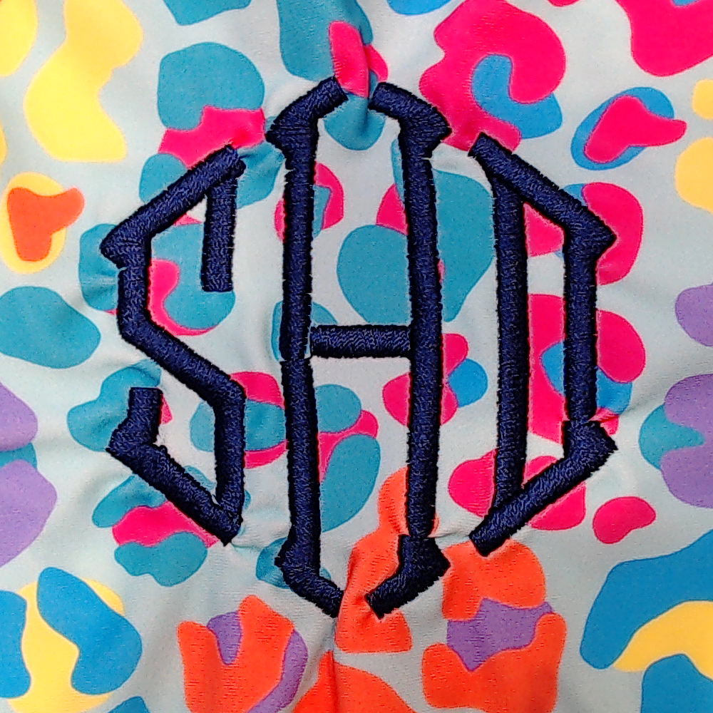 BLOOPER KIDS: Monogrammed Kids Rashguard Swimsuit