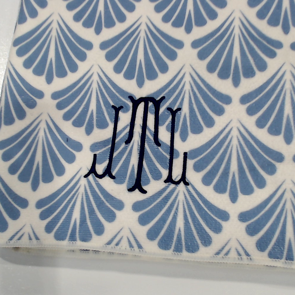 BLOOPER SWIM: Monogrammed Beach Towel