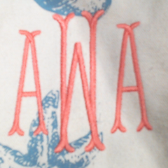 BLOOPER BAG: Monogrammed Hobo Bag