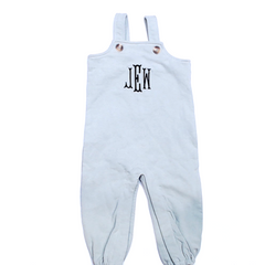 BLOOPER KIDS: Monogrammed Kids Overalls