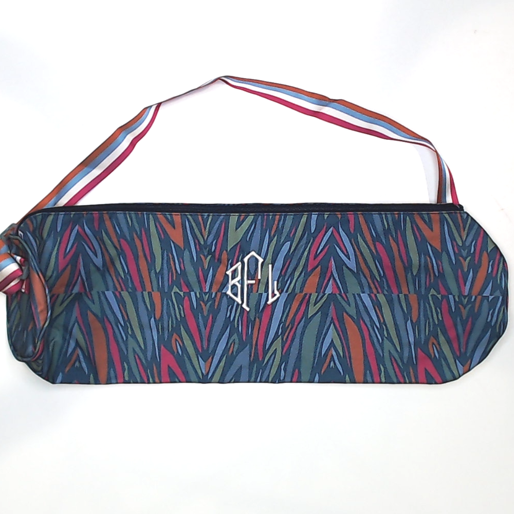 BLOOPER BAG: Monogrammed Yoga Mat Bag
