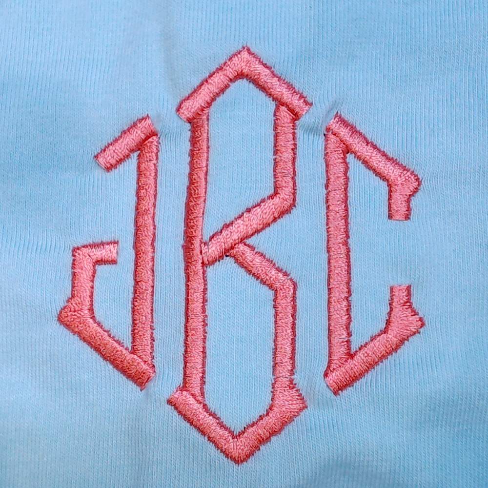 BLOOPER CLOTHING: Monogrammed Basic Tank Top