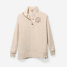 Monogrammed Pullover | Heathered Oatmeal
