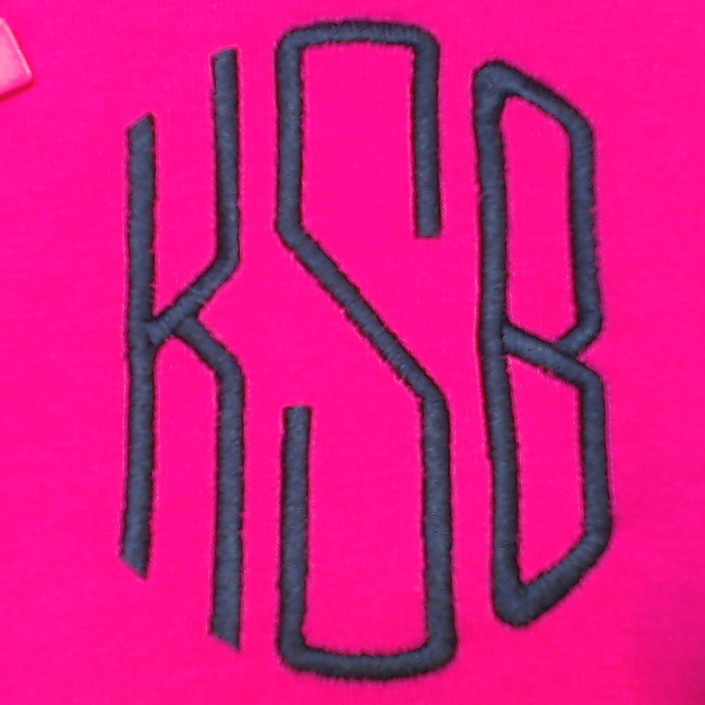 BLOOPER CLOTHING: Monogrammed Quarter Zip Pullover