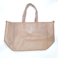 BLOOPER BAG: Monogrammed Carry All Tote