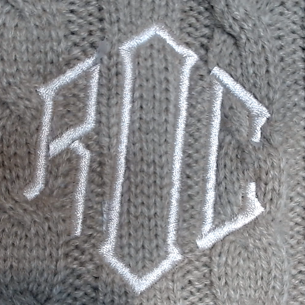 BLOOPER CLOTHING: Monogrammed Sweater Vest