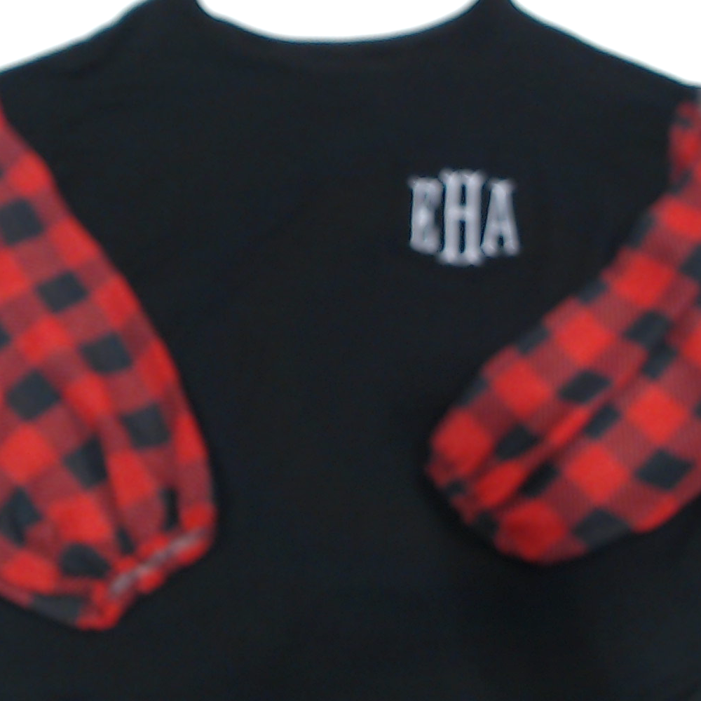 BLOOPER CLOTHING: Monogrammed Puff Sleeve Top