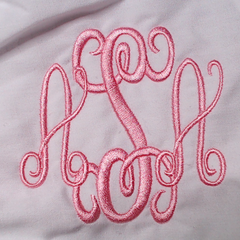 BLOOPER KIDS: Monogrammed White Eyelet Baby Bloomers