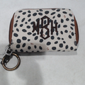 BLOOPER ACCESSORY: Monogrammed Keychain Wallet