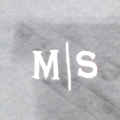 BLOOPER CLOTHING: Monogrammed Quilted Pullover