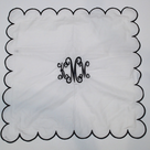 BLOOPER ACCESSORY: Monogrammed Pillow Sham