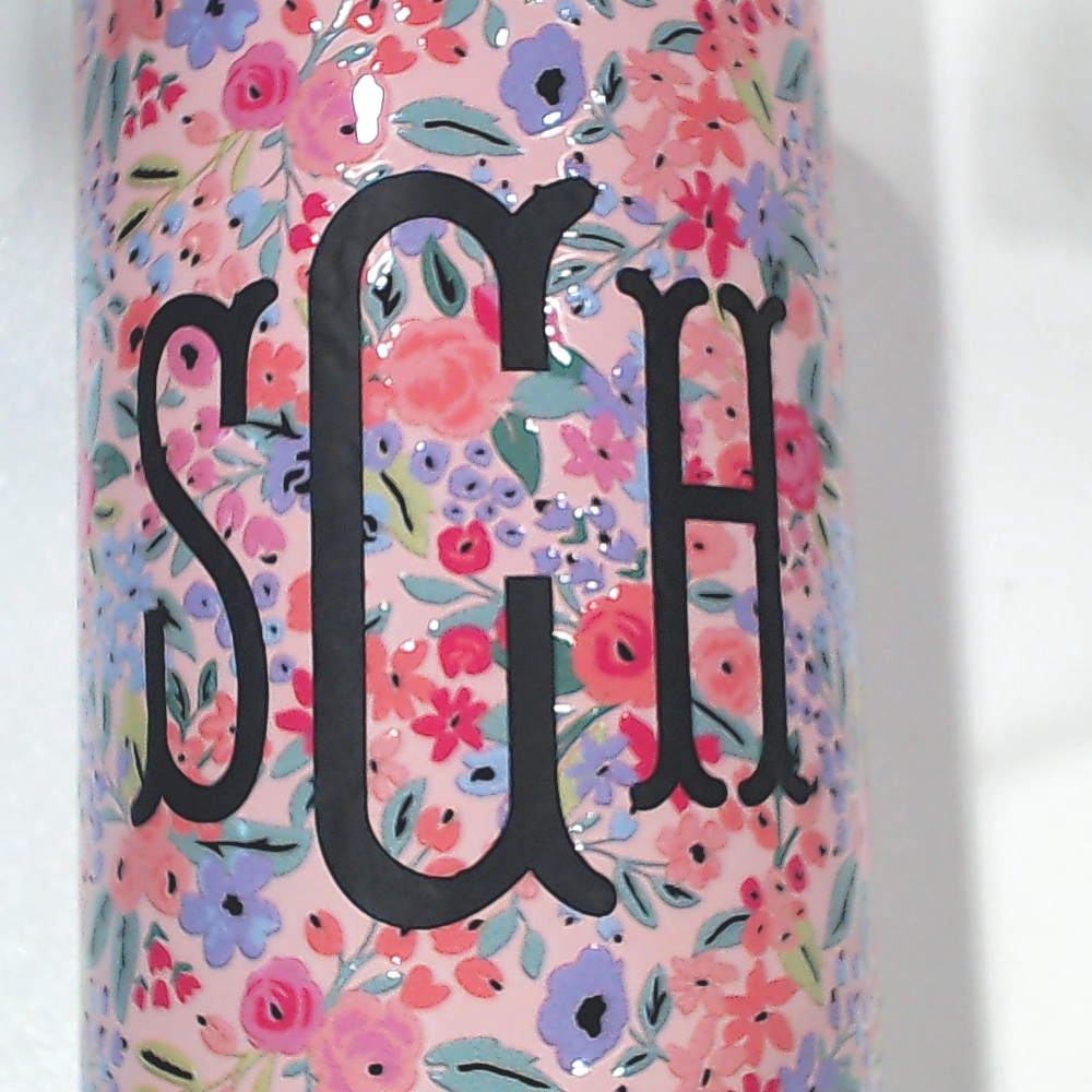 BLOOPER KIDS: Monogrammed Kids Water Bottle