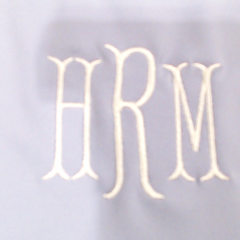 BLOOPER KIDS: Monogrammed Girls Scallop Dress