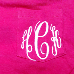 BLOOPER KIDS: Monogrammed Kids Long Sleeve Shirt