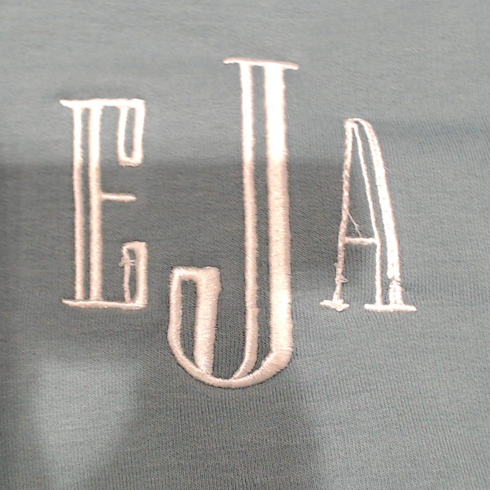 BLOOPER CLOTHING: Monogrammed Pullover