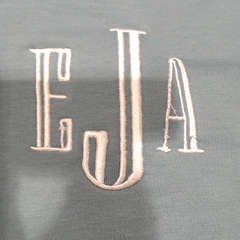 BLOOPER CLOTHING: Monogrammed Pullover