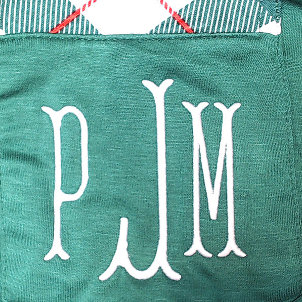 BLOOPER CLOTHING: Monogrammed Pajama Shirt