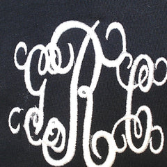 BLOOPER CLOTHING: Monogrammed Sweatshirt Cardigan