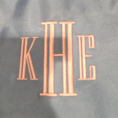 BLOOPER BAG: Monogrammed Structured Mesh Tote