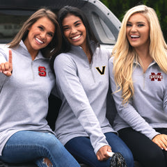 trio of vanderbilt sweatshirt - heather gray