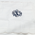 BLOOPER ACCESSORY: Monogrammed Pillow Sham