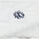 BLOOPER ACCESSORY: Monogrammed Pillow Sham